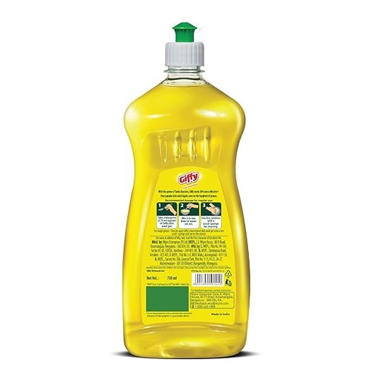 Sparklyn Liquid Dish Wash Gel with Active Salt & Lemon - Image 2